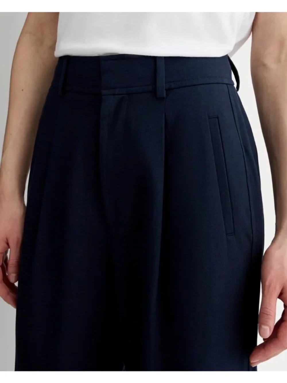 Everlane The Way-High Drape Pants in 10 S New Womens Trousers
